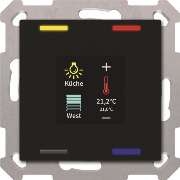 Schalter Mdt Be-tas55t406.01 Touchsensor Farbdisplay
