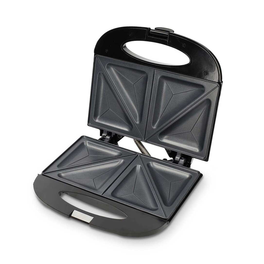 Melissa Sandwichmaker / 750 W / Sandwichplatten / Automatische Temperaturkontrolle / Antihaftbeschichtung / Schwarz