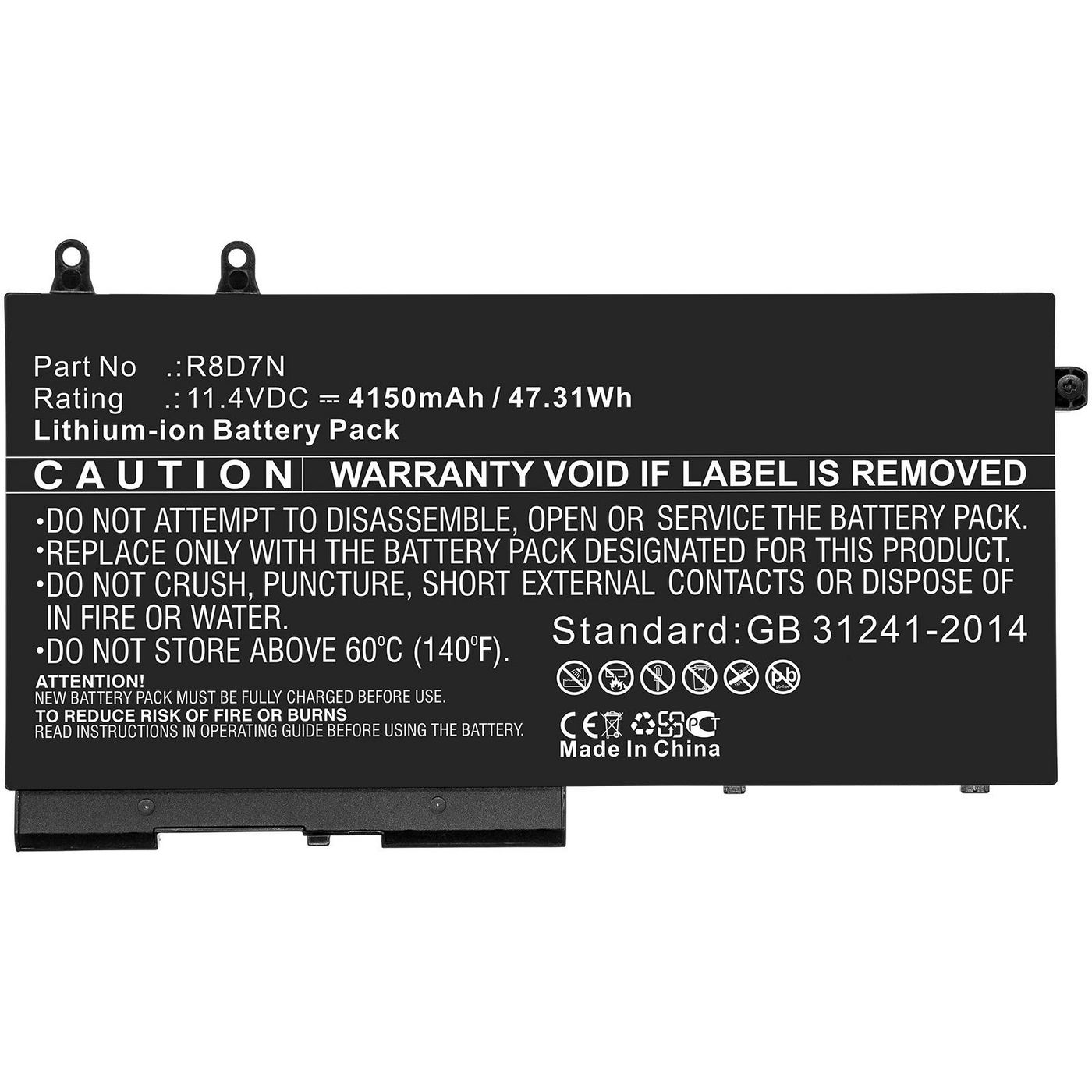 Coreparts Dell Laptop-akku, Mbxde-ba0243