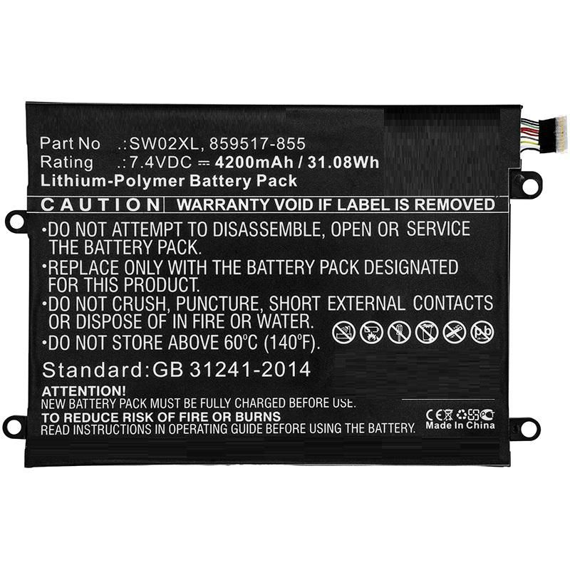 Coreparts Hp Laptop-akku, Mbxhp-ba0238