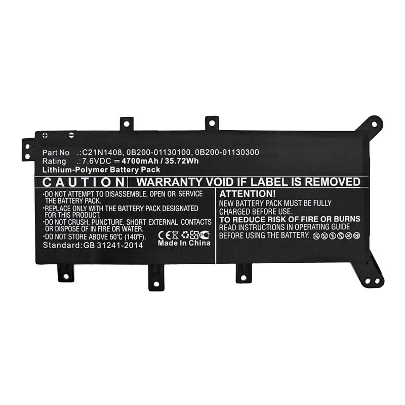 Coreparts Asus Laptop-akku, Mbxas-ba0238
