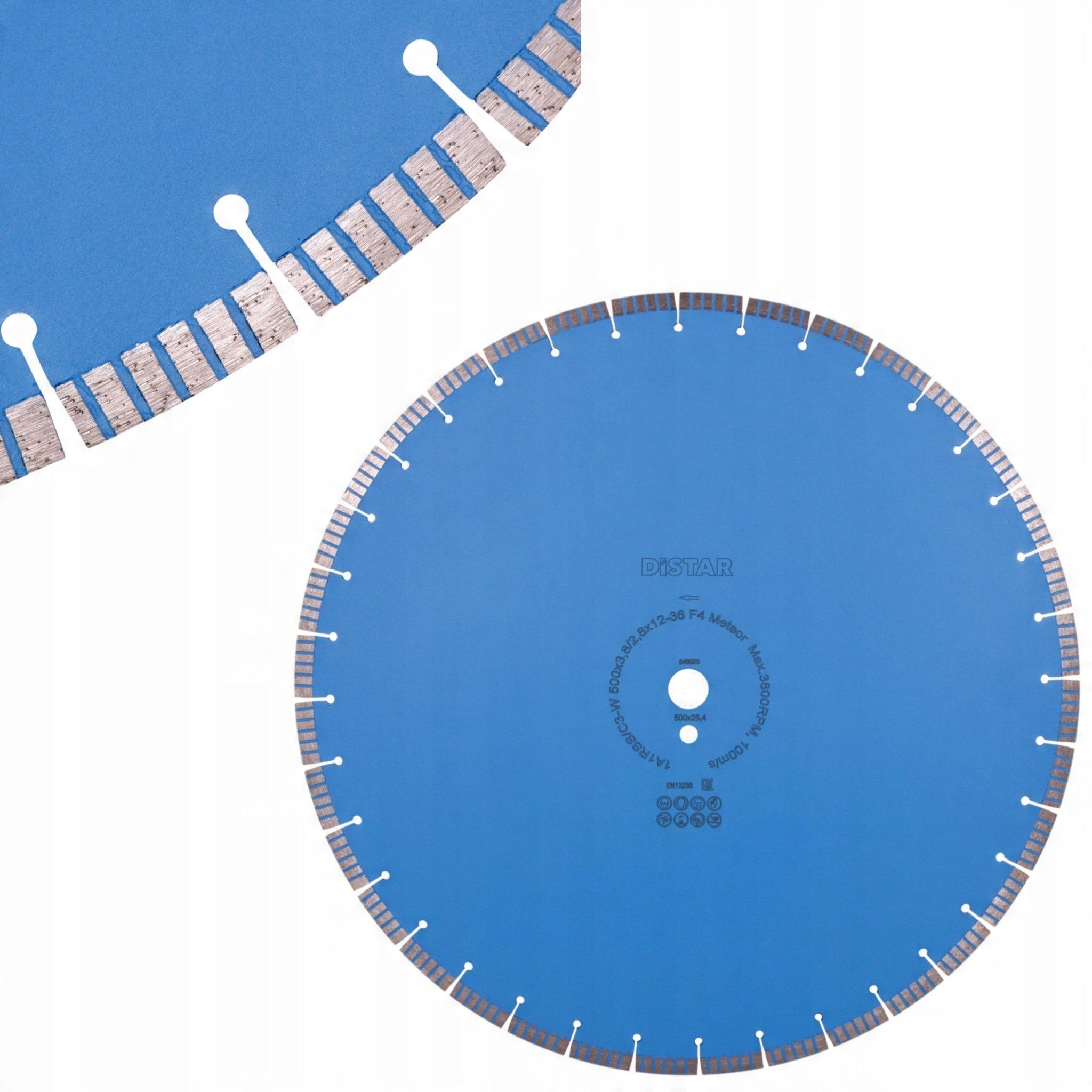 Diamantscheibe Milwaukee Distar Meteor 500 Mm Verstärkt Turbo