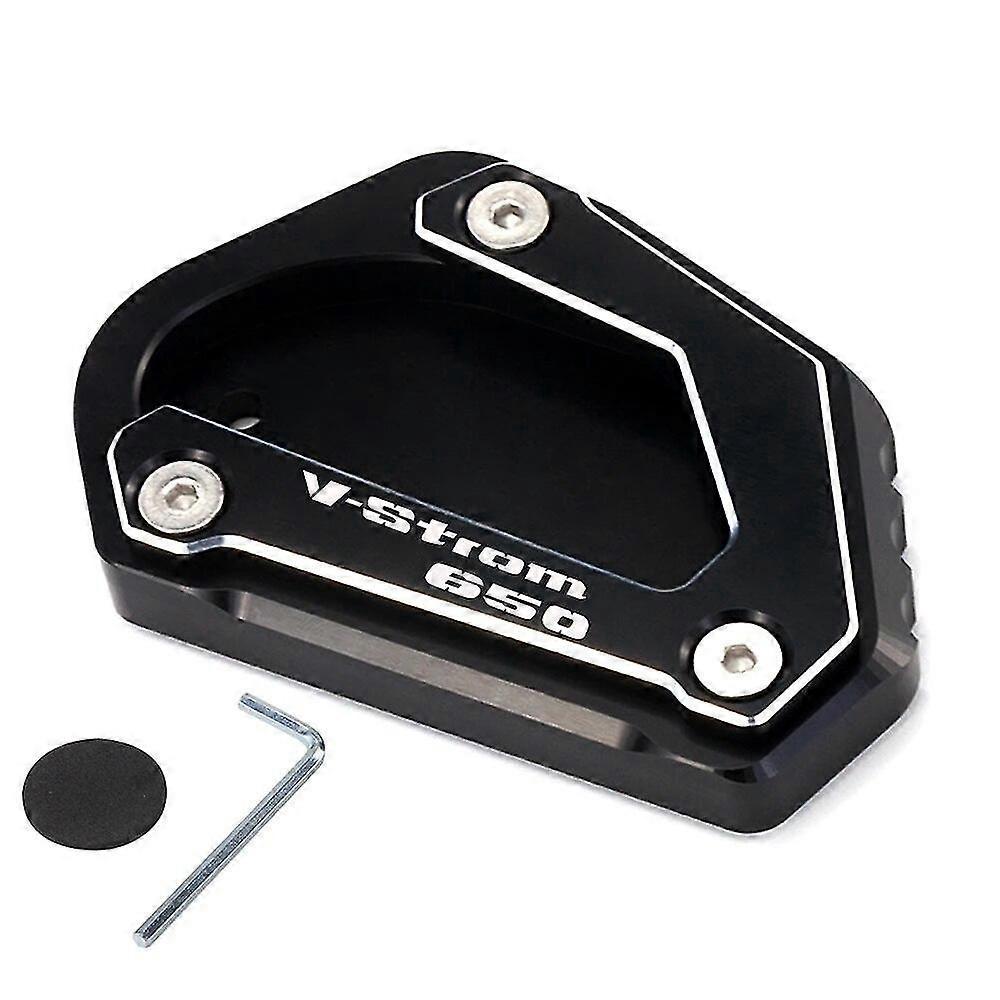 Seitenständer-verlängerungsplatte Für Suzuki V-strom 650/xt Dl650 (2004–2022) – Schwarz
