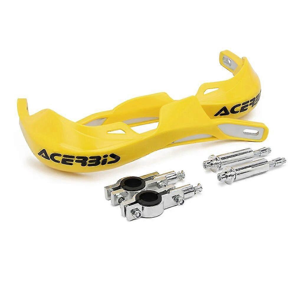 Motorrad-lenkerschutz 28 Mm/22 Mm Für Honda, Ktm, Suzuki, Kawasaki, Yamaha Cr, Exc, Yzf, Wrf – Gelb