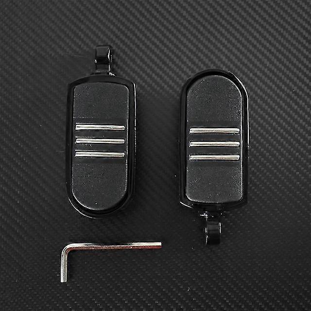 Motorrad-fußrasten, Schwarz/chrom, Für Harley Touring, Dyna, Sportster, Softail, Road Glide – Fußrasten A