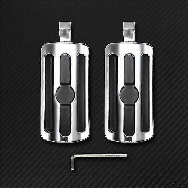 Motorrad-fußrasten, Highway-fußrasten, Schwarz/chrom, Pedale Für Harley Touring, Dyna, Sportster, Softail, Road Glide – Fußrasten D