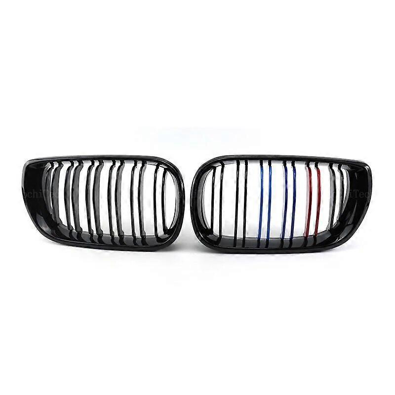 Frontstoßstangengrill „nierengrill“ Für Bmw 3er E46 Limousine Touring Facelift 02-06 (doppellamellen-ersatzgrill) – M-look