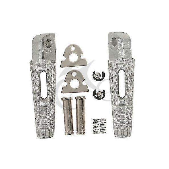 Motorrad-fußrasten Hinten Für Suzuki Gsx-r 600, Gsx-r 750 (2006–2020), Gsx-r 1000 (2005–2020), Bking (2008–2013) – Silber