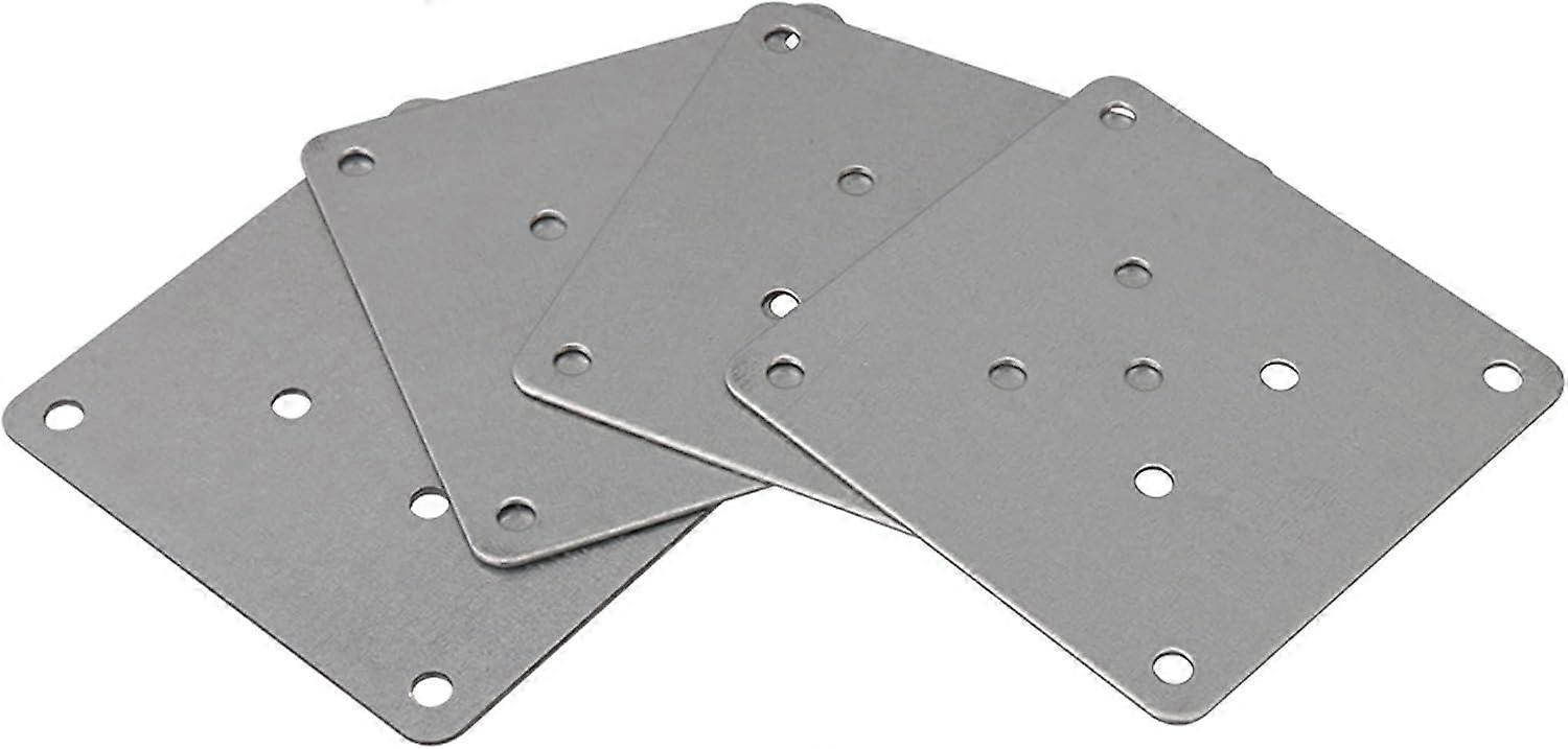 Möbelbein-montageplatte Mit 5 Löchern, Innendurchmesser 5 Mm, 4er-packung