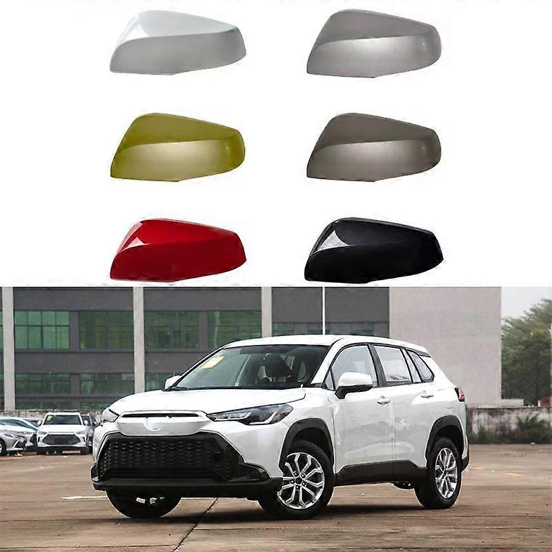 Passend Für Toyota Highlander 22-23: Rückspiegelabdeckung, Spiegelgehäuse, Blinker Rechts (beifahrerseite), Stern-diamant-rot