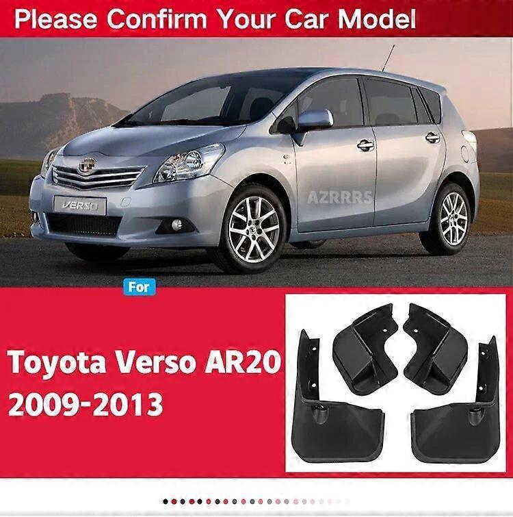 Schmutzfänger Für Toyota Verso Ar20 (2009–2018) – Spritzschutz, Schmutzfänger Vorne Und Hinten, Kotflügel, Auto-außenzubehör (2010, 2011, Verso 2009–2013)