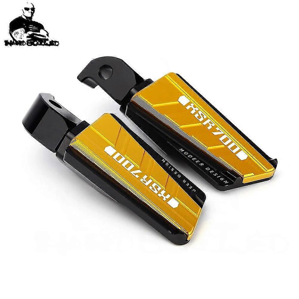 Fußrasten-set Für Yamaha Niken Tdm900, Tdm 900 A, Xsr 700, 900, Xsr700, Xsr900, Scr 950, Tracer 700/gt, 900/gt – Xsr700 Gold