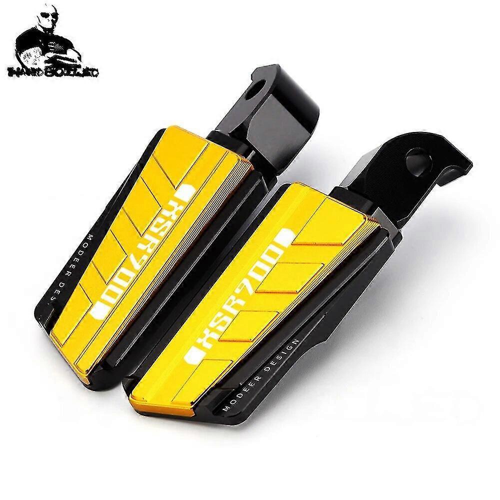 Fußrasten-set Für Yamaha Niken Tdm900, Tdm 900 A, Xsr 700, 900, Xsr700, Xsr900, Scr 950, Tracer 700/gt, 900/gt – Xsr900 Gold