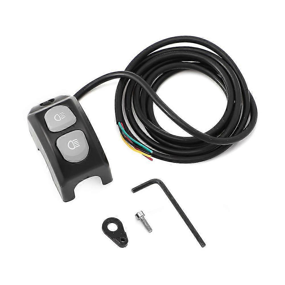 Motorrad-nebelscheinwerferschalter Mit Smart-relais Für Bmw R1200gs, R 1200 Gs, R1250gs, F850gs, F750gs – Graues Set