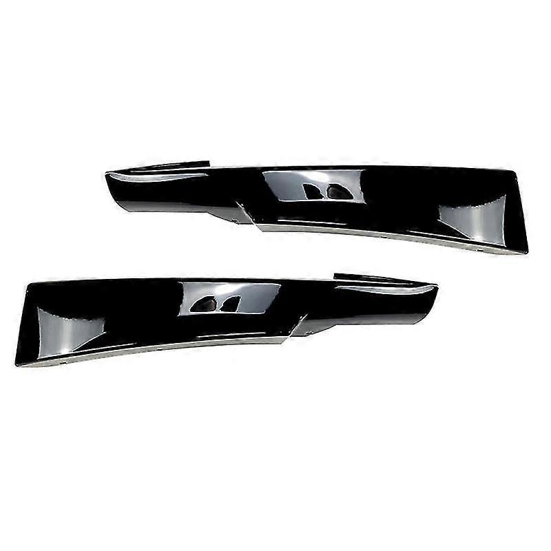 Frontstoßstangenlippe, Diffusor, Karosserie-spoiler, Stoßstangenschutz Für Bmw 3er E90 E91 Lci M Sport 2009–2012 – Glanzschwarz