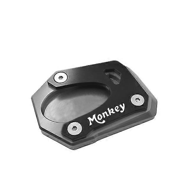 Für Honda Monkey 125 Monkey125 2018-2022 Motorrad Cnc-seitenständer-verlängerungsplatte - Grau