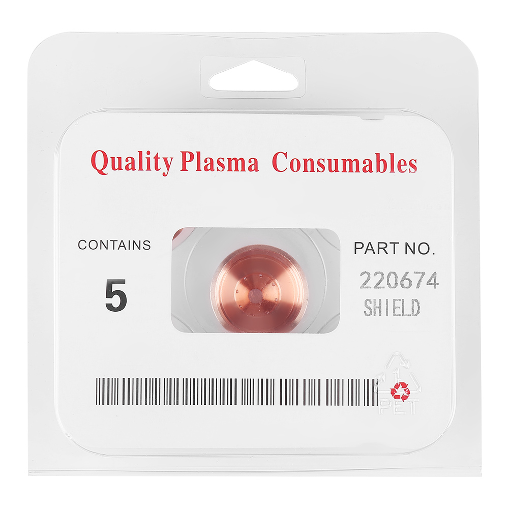 5-teilige Plasma-schutzkappen Für Max45-schneidbrenner, Verschleißteile 220674