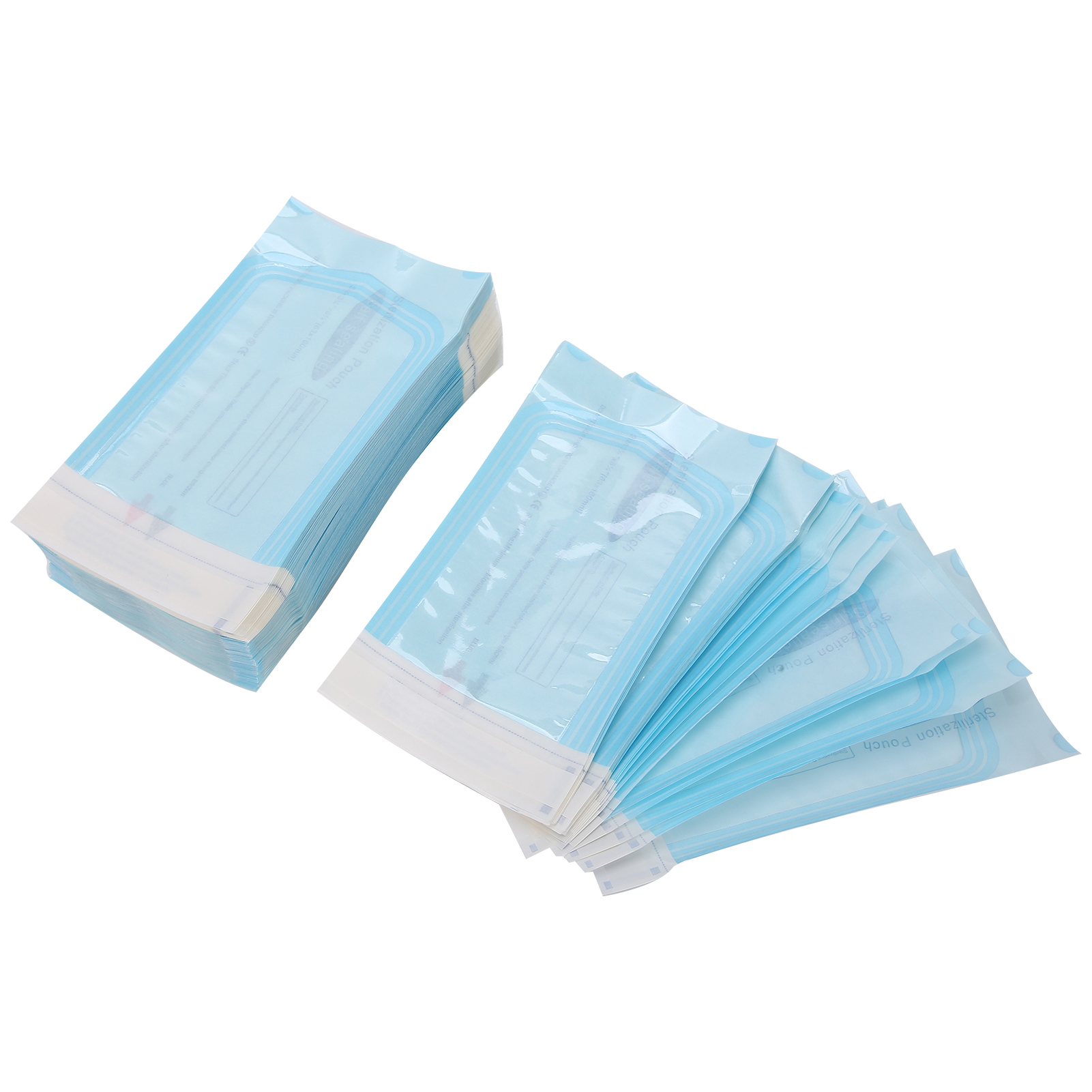 200 Selbstklebende Schutzhüllen Für Zahnärztliche Instrumente, 200er-packung (83 X 160 Mm) – Sterile Aufbewahrung