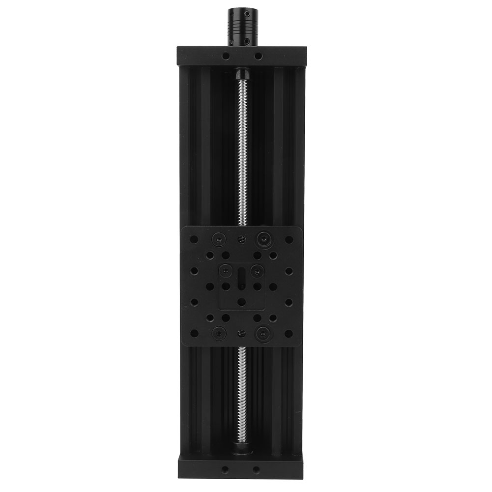 Lineare Gleitschiene Aus Aluminiumlegierung Für Cnc-maschinen Und 3d-drucker, 2-mm-kugelgewindespindel, Schwarz/silber, 250 Mm