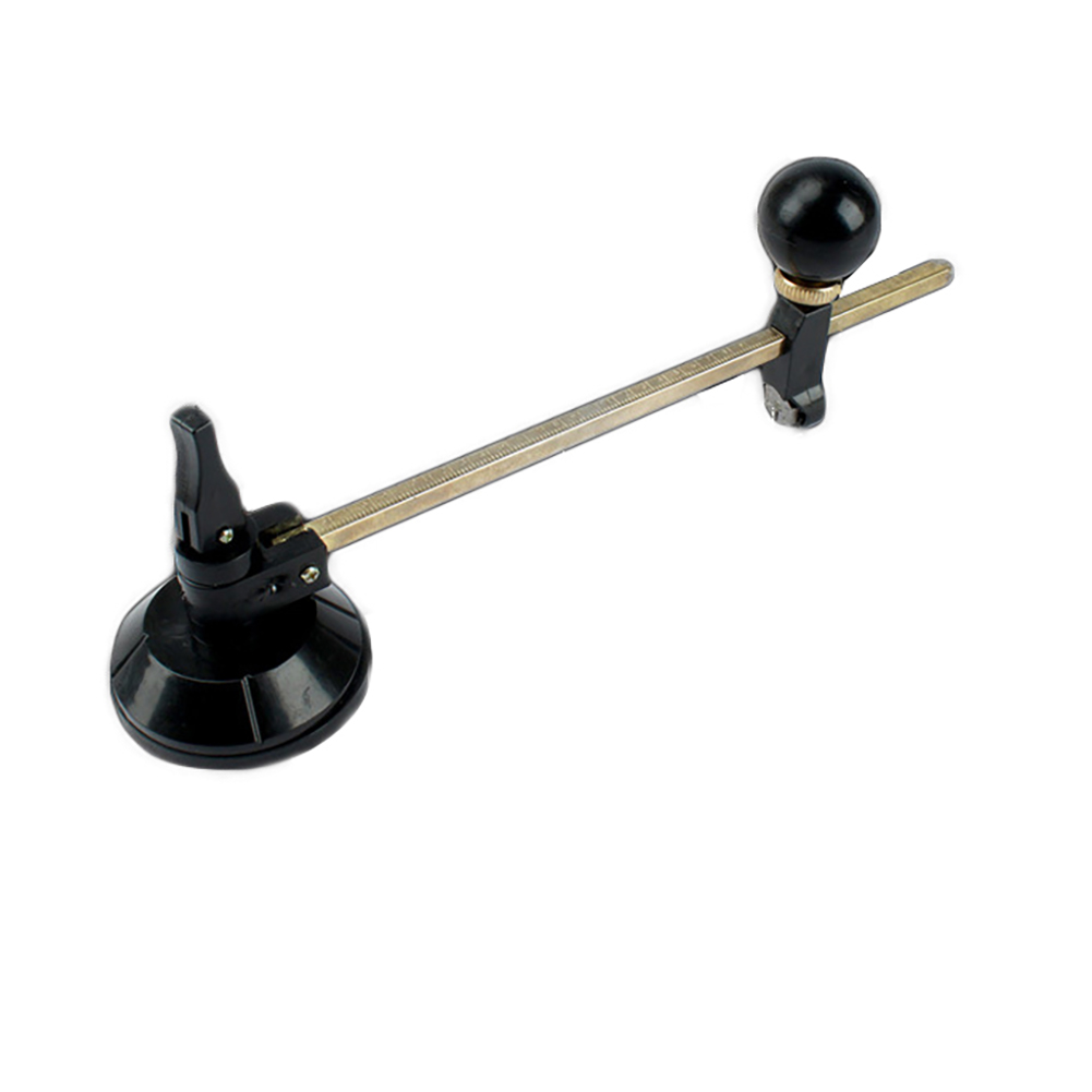 Verstellbarer Diamant-glasschneider 3–40 Cm Mit Starkem Saugnapf Und Zentimeter-skala Für Präzises Schneiden Von Spiegeln Und Glas