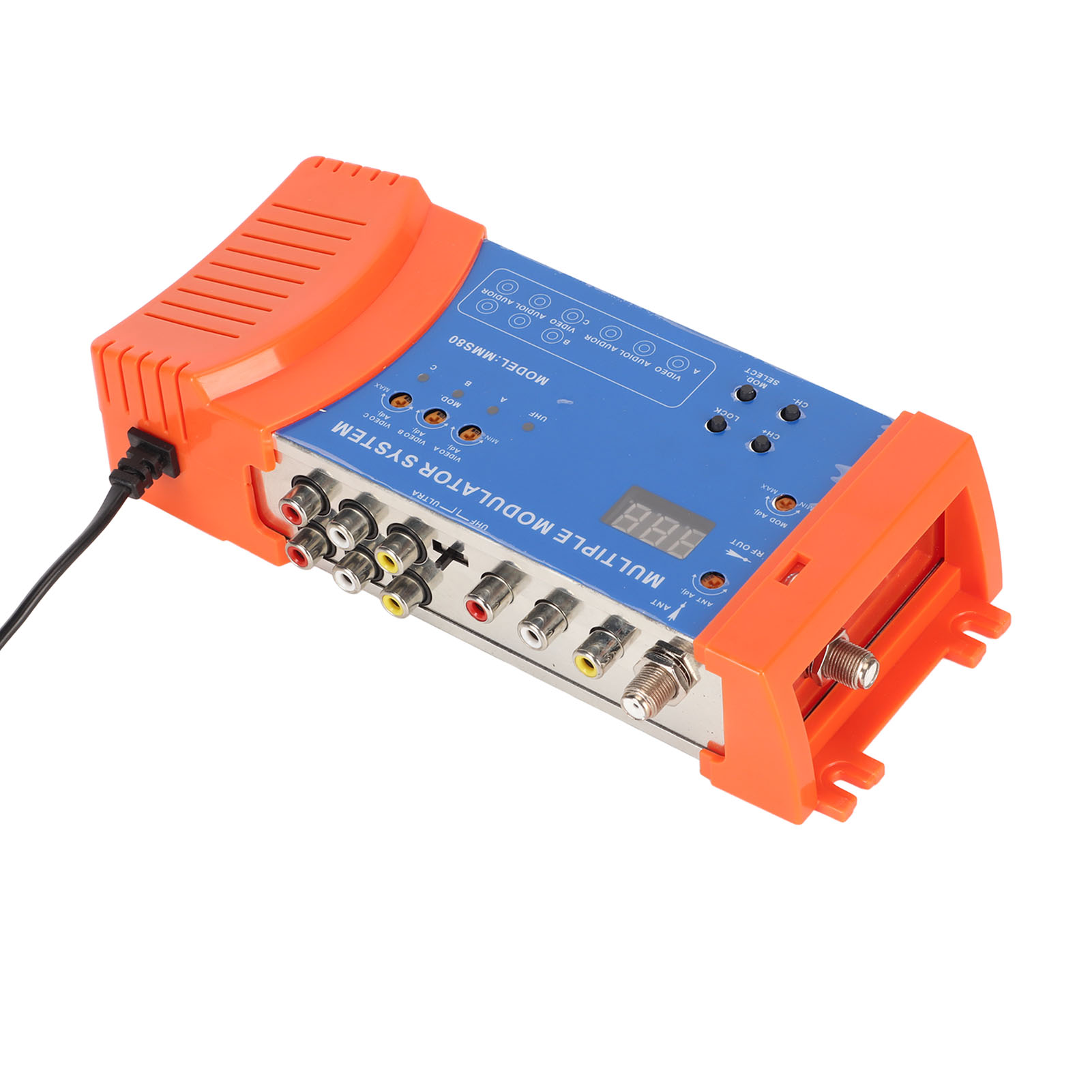 Pal/ntsc-tv-modulator Für Antenne, Spielkonsole, Dvd-player, 100–240 V, Europäischer Stecker