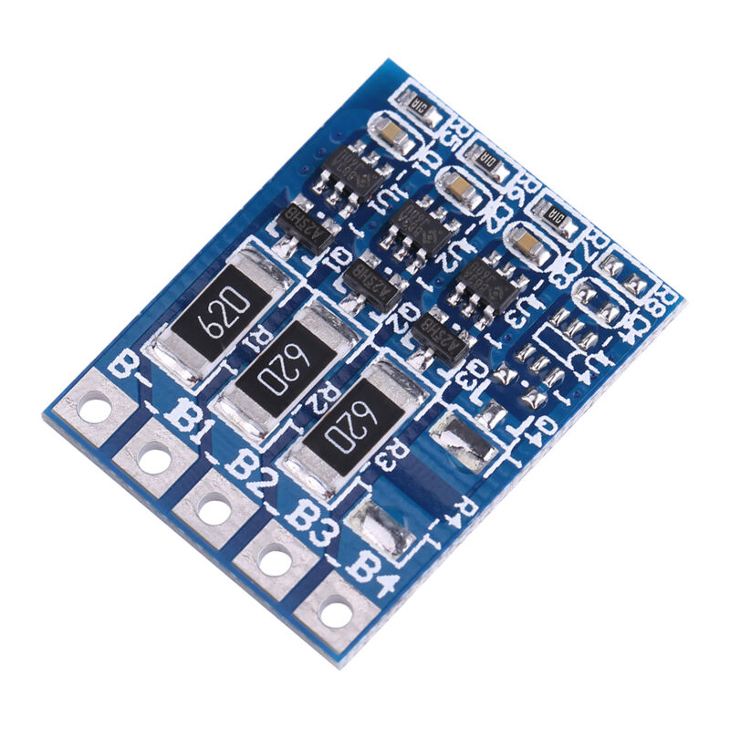 3s Bms Batteriemanagementmodul Für 11,1-v- Und 12,6-v-li-ionen-akkus – Lade- Und Entladeschutz – 18650 Lipo-akkus