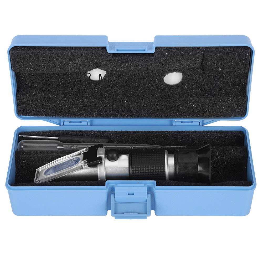 Brix-refraktometer 0-80 % Atc Für Saft, Honig Und Wein – Tragbar Und Präzise