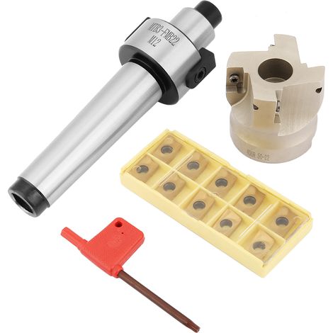 Werkzeughalter Mt3-fmb22 Mit 400r-50-22 Verlängerung Für Schaftfräser, 10 Apmt1604 Hartmetall-wendeschneidplatten Für Cnc