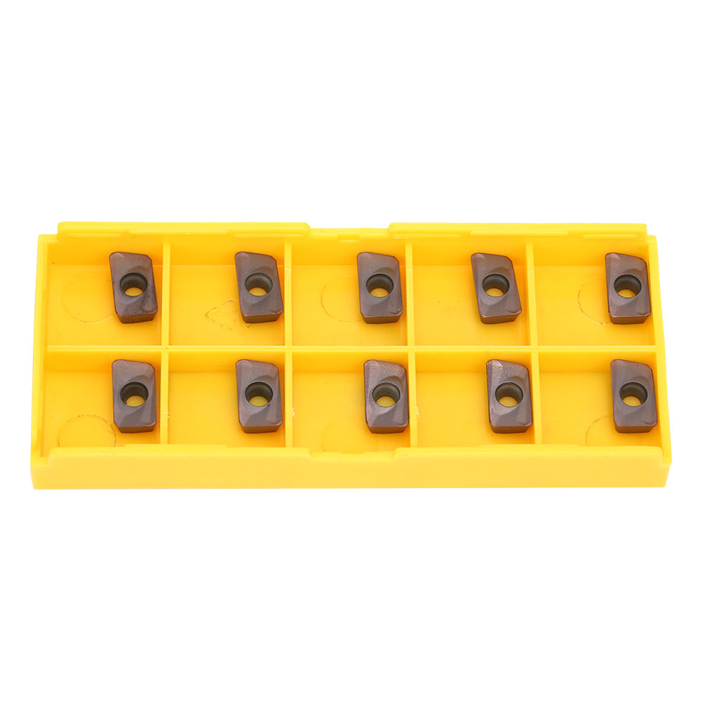 10 Apmt1135pder Vp15tf Hartmetall-wendeschneidplatten Für Cnc-fräsen, Kompatibel Mit Apkt1135, Packung Mit 10 Schneidplatten