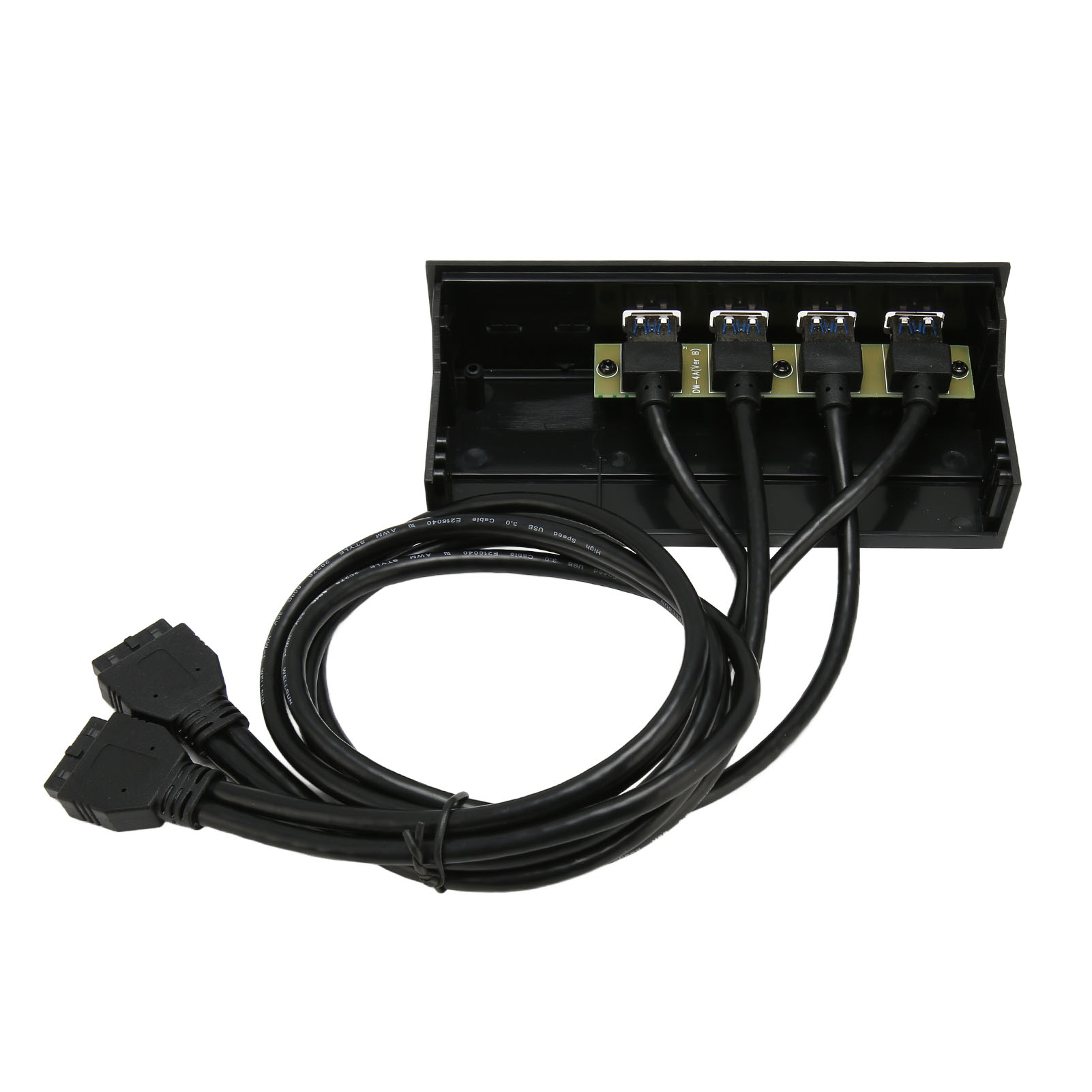 4-port-usb-3.0-hub (5 Gbit/s) Für 5,25-zoll-einschub, Frontblende Mit 19-poligem Anschluss Für Cd/dvd-laufwerk