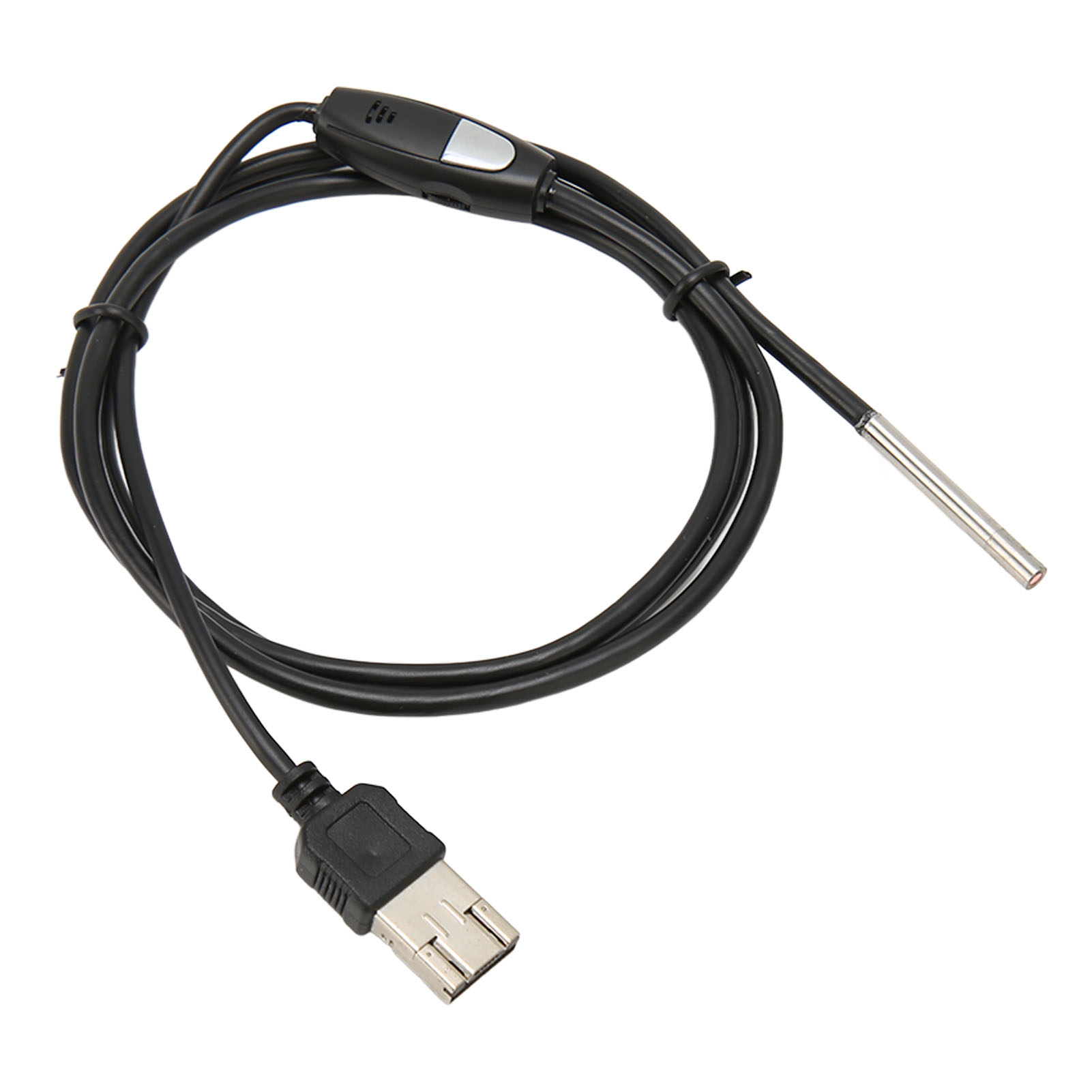 1080p Usb-c Endoskop, 3,9 Mm Ip67 Wasserdichte Kamera Mit 6 Einstellbaren Leds Für Die Fahrzeuginspektion, 1 M