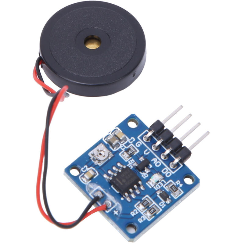 5v Piezoelektrischer Vibrationssensor Mit Tippschaltermodul Und Digitalem/analogem Ausgang Für Arduino