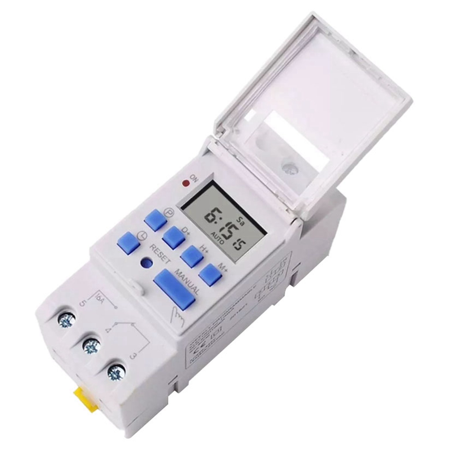 Programmierbarer 220-v-digitaltimer, Lcd-zeitrelais Mit Digitalanzeige, 16-a-zeitschalter Für Zuhause