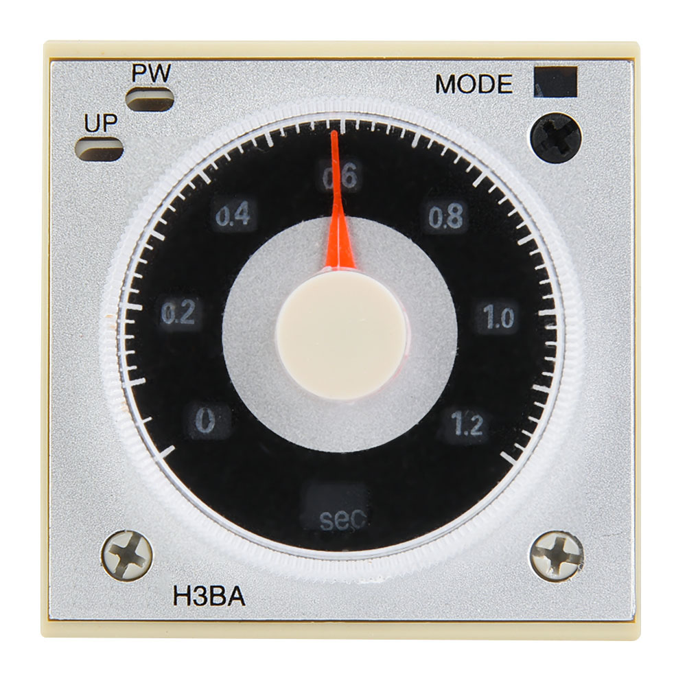 Hochpräziser 8-poliger Industrietimer, Einstellbar Von 1,2 S Bis 300 H, 220 Vac/24 Vdc Stromversorgung Für Automatisierungszwecke.