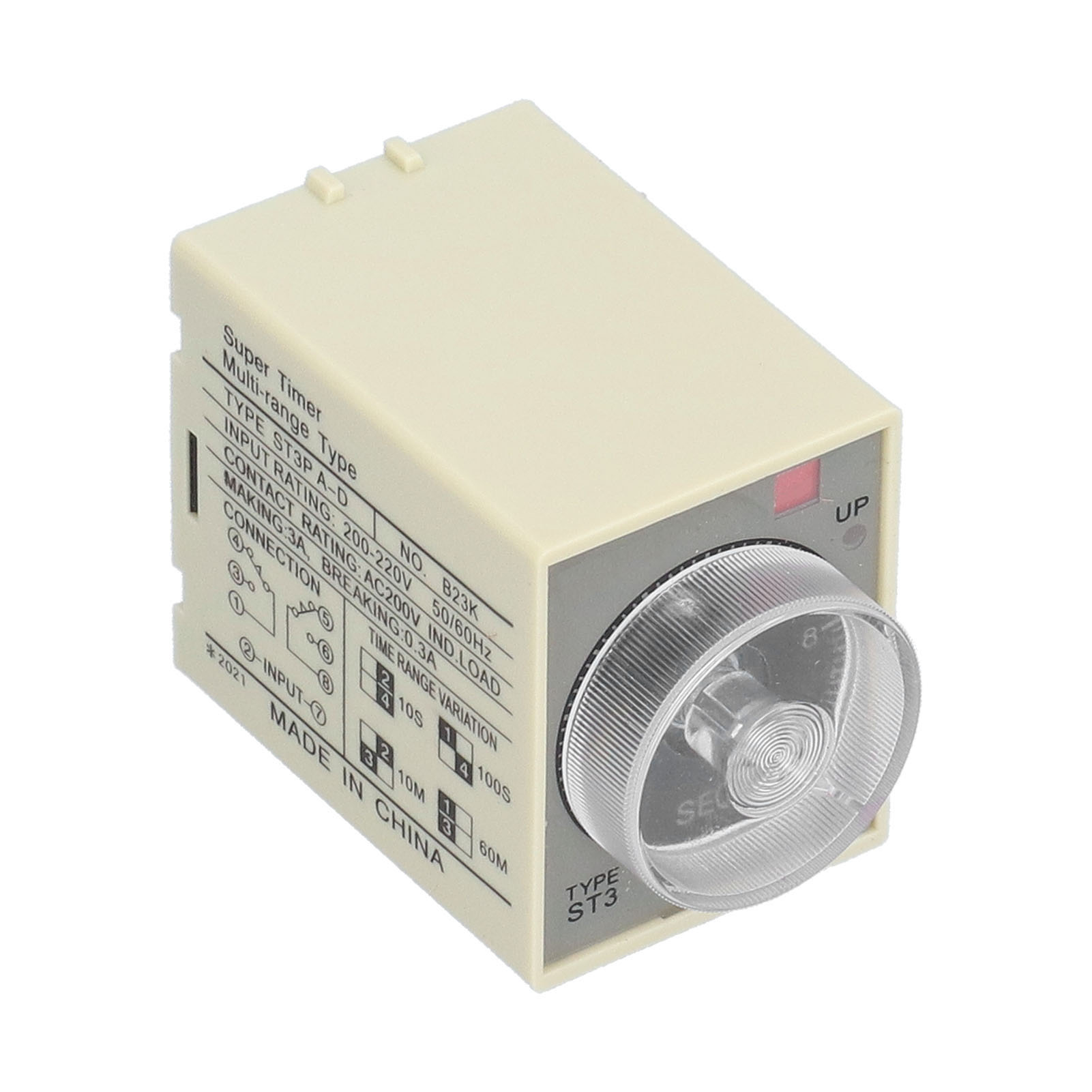St3pad 24v Dc Einstellbarer Timer, Zeitrelais Für Steuerungssysteme Und Ersatzteile