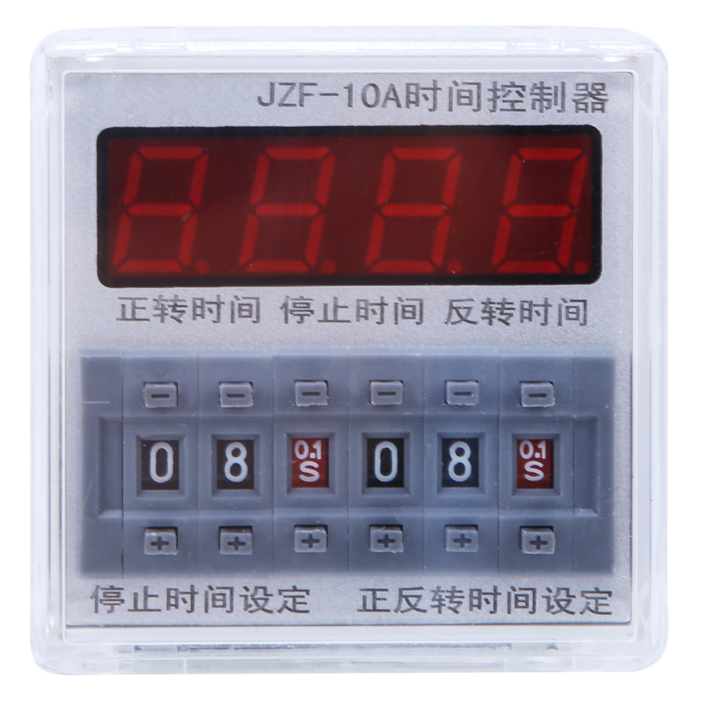Jzf-10a Lcd-digitaltimer, 0,1 S Bis 99 H Zeitverzögerungsrelais Für Bidirektionale Motorsteuerung, 12 V Ac/dc