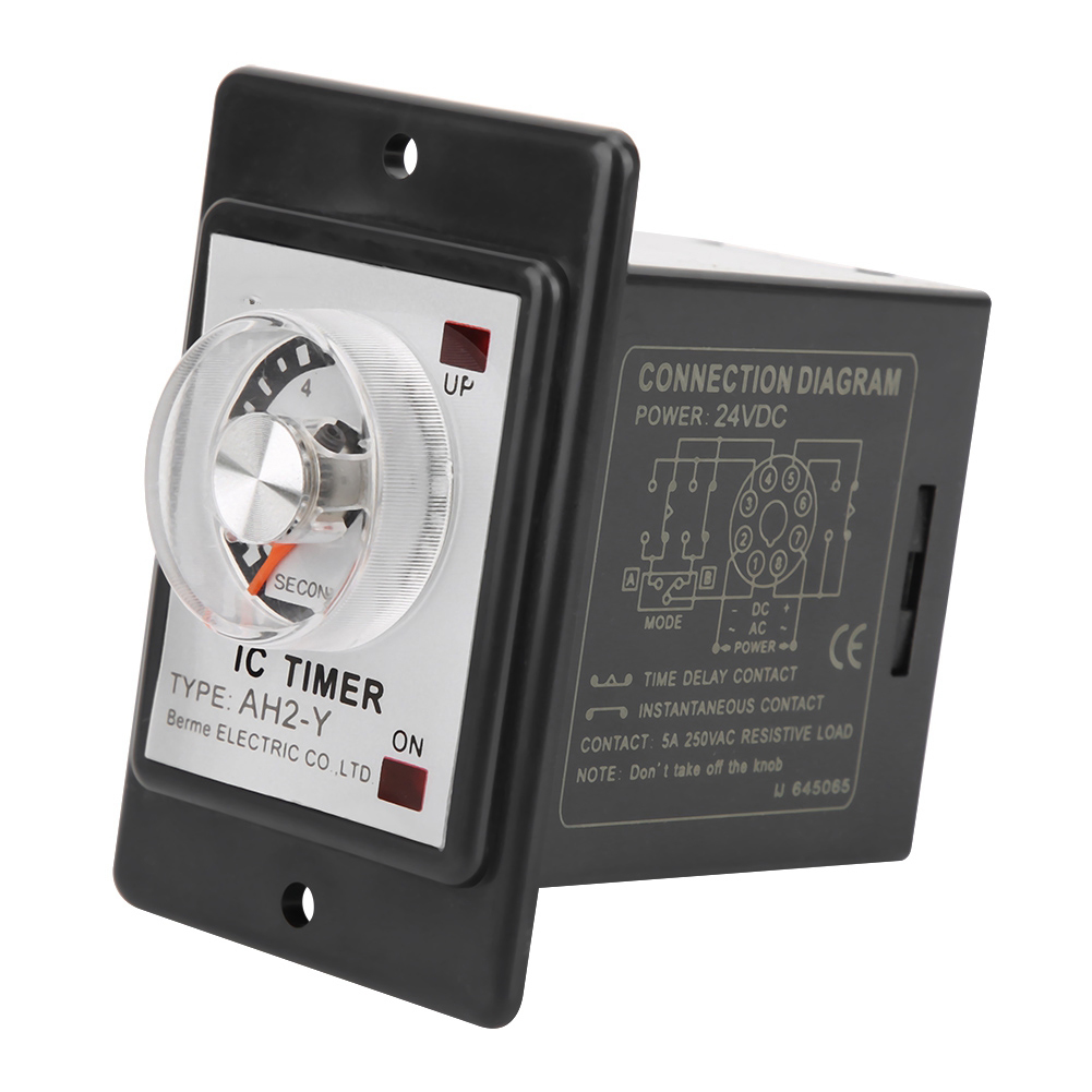 24v Dc Ah2 Zeitverzögerungsrelais - Zuverlässiger Elektrischer Timer Für Steuerschaltungen