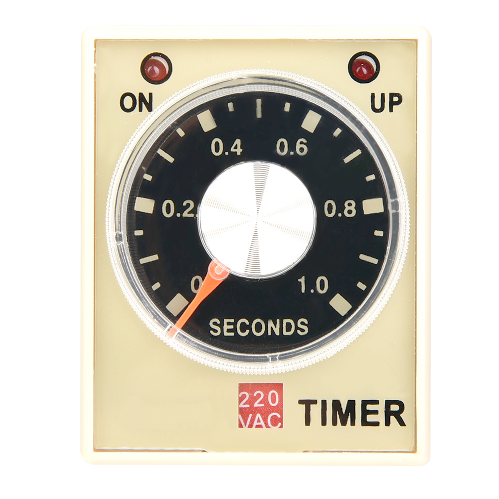 220v Wechselstrom-zeitverzögerungsrelais, 50/60hz Zeitverzögerung (einstellbar 1s)