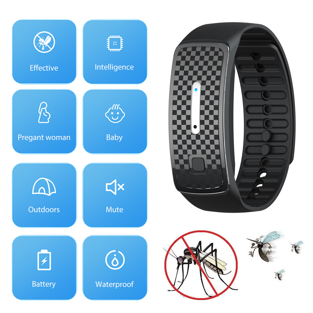 Tragbares Ultraschall-mückenabwehrarmband – Insektenschutzarmband