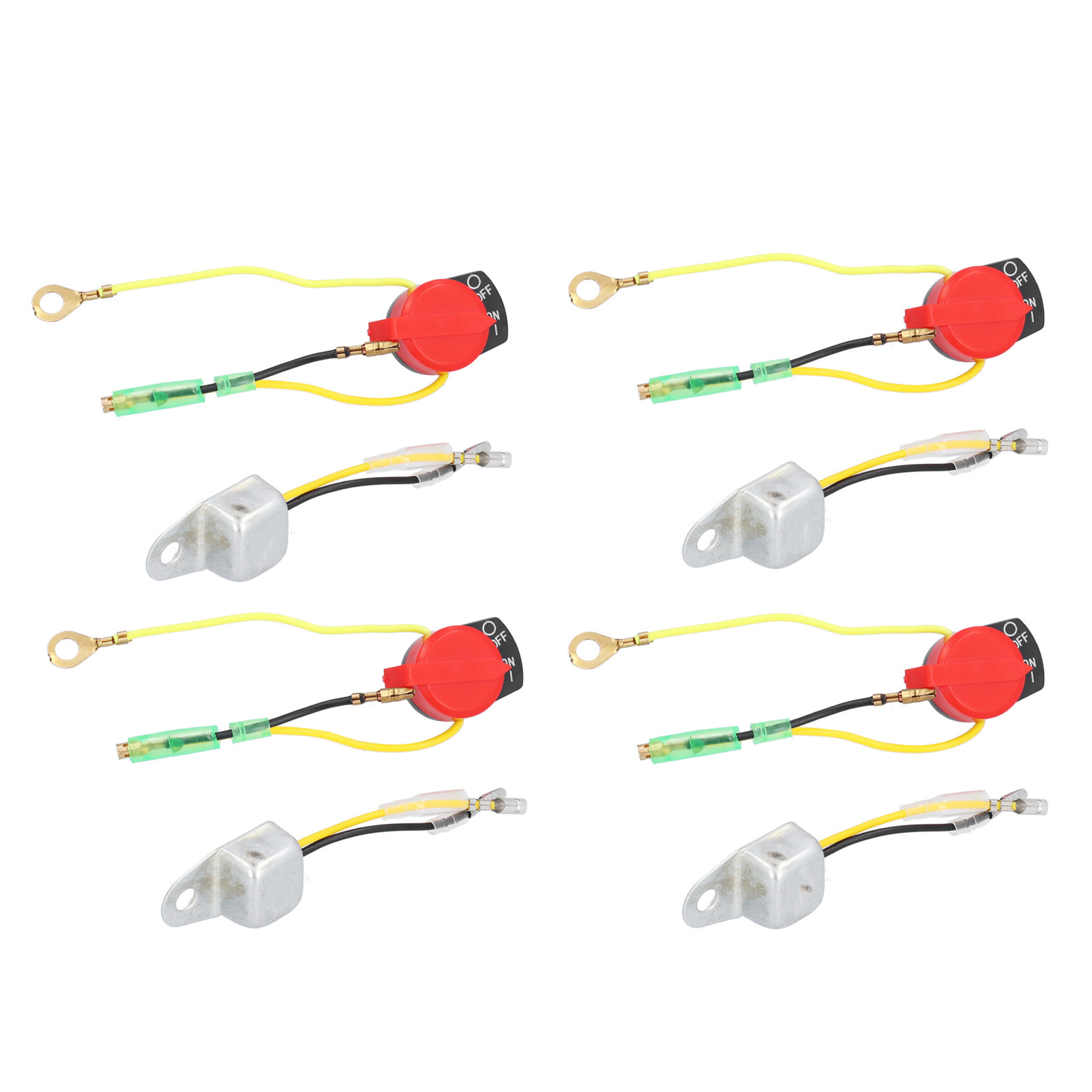 8-teiliger Ölmangelsensor – Robustes Abs Für Maximale Sicherheit – Automatische Motorabschaltung Für Honda Gx120 Und Gx160 Motoren Mit 5,5 Ps