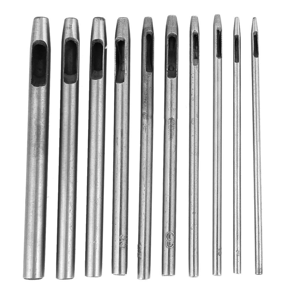 Handlocher Für Leder, 10 Blütenblattformen, Lochwerkzeug Für Selbstgemachte Gürtel Und Armbänder