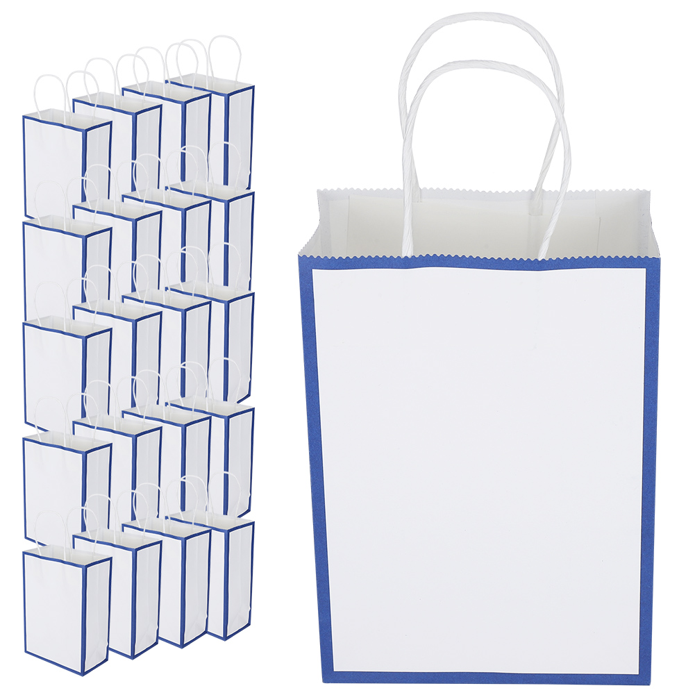 Wiederverwendbare Geschenktüte Aus Kraftpapier Für Kleidung Und Accessoires (15 X 8 X 21 Cm)