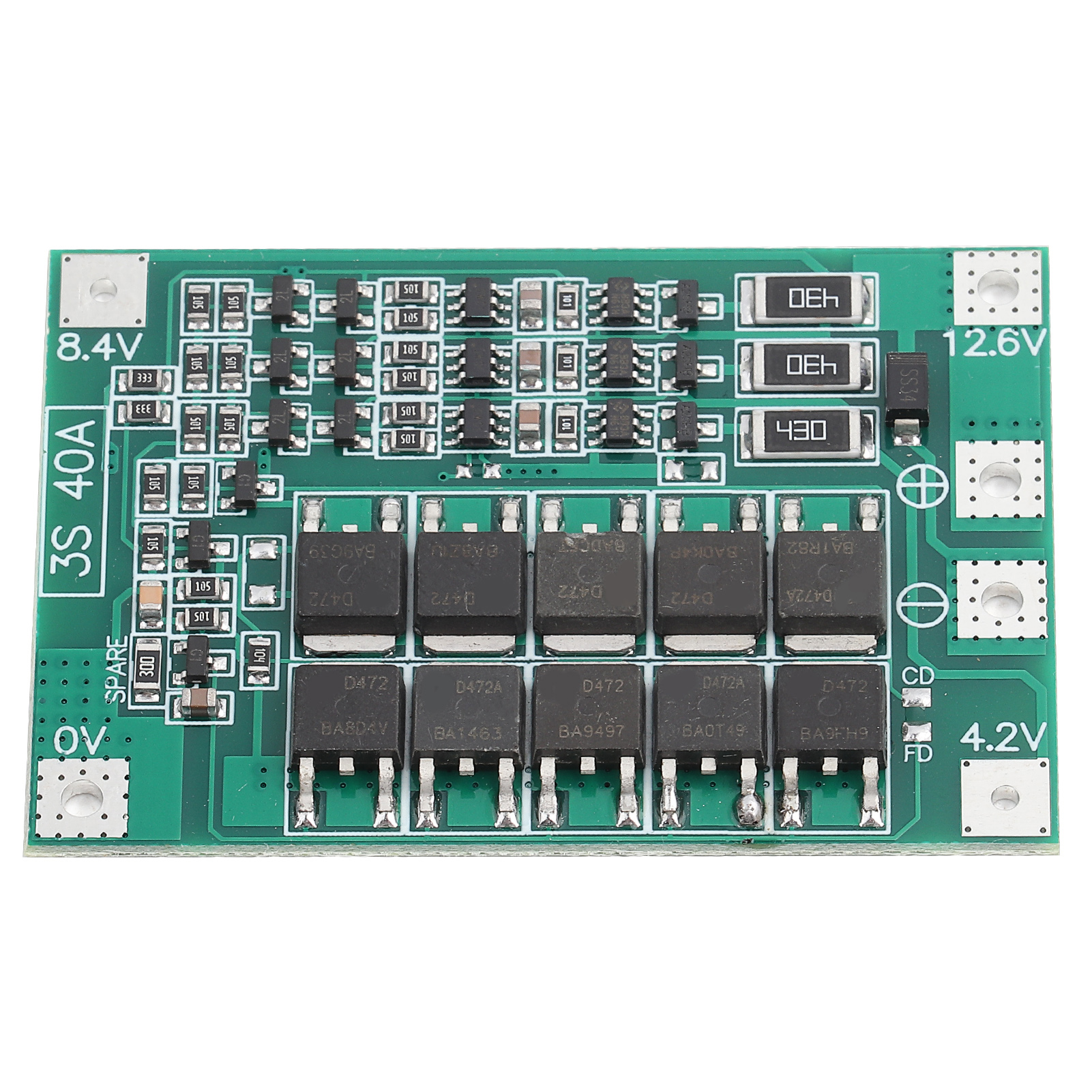 3s 40a Bms-schutzplatine Für 12v Lithium-batterien Mit Balancierfunktion