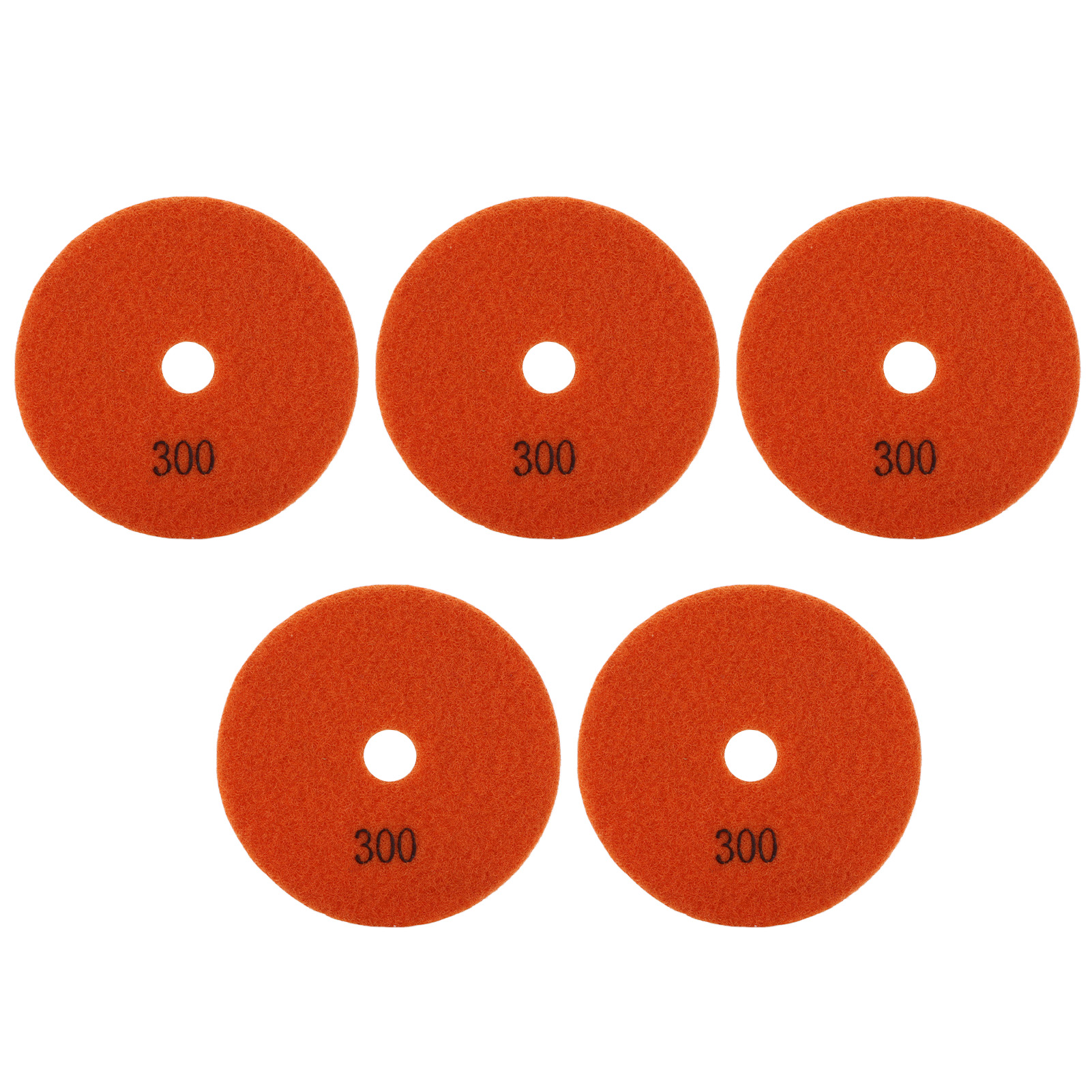 X 4-zoll-nasspolier-diamantscheiben Für Marmor, Granit, Keramik - 5er-pack - Körnung 300