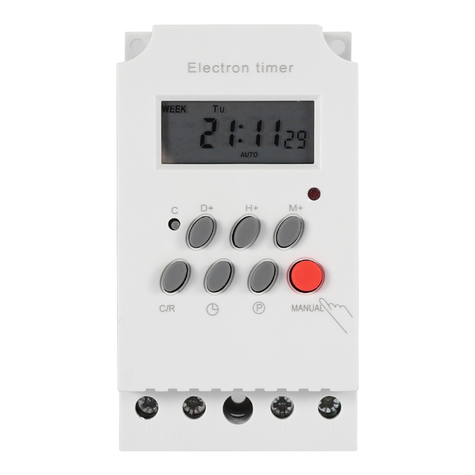 Programmierbarer Digitaler Timer (30 A), Zeitschalter Für 110 V Wechselstrom, Elektronische Steuerung