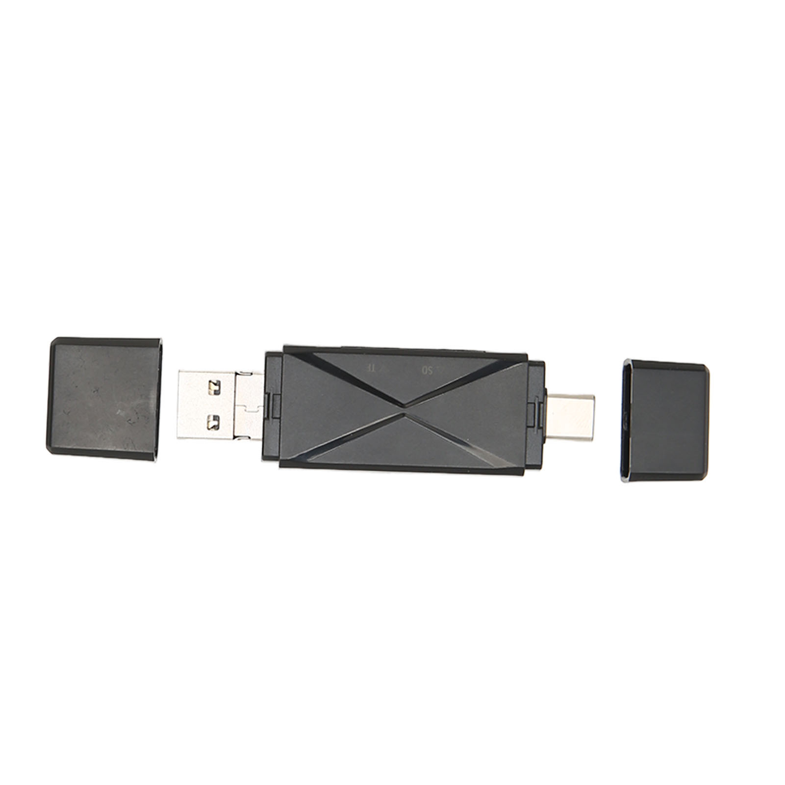 Kompakter 3-in-1 Usb-c-speicherkartenleser Für Smartphones, Tablets Und Pcs Kompatibel Mit Microsd- Und Sd-karten.