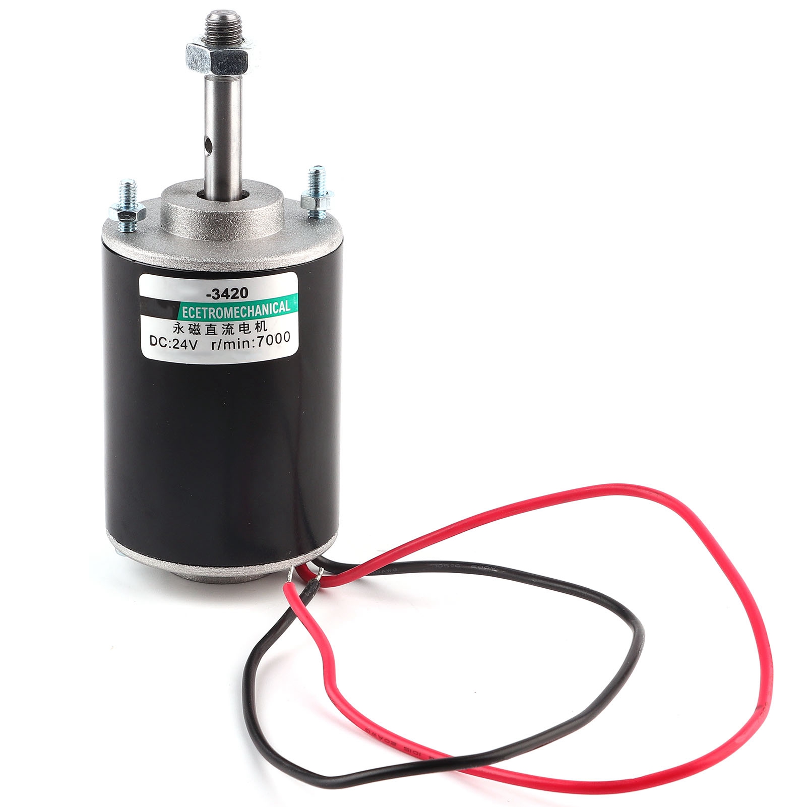 Miniatur-gleichstrommotor 24 V 30 W, 7000 U/min, Hohe Leistung, Geringes Geräusch, Reversible Drehrichtung Für Industrielle Anwendungen