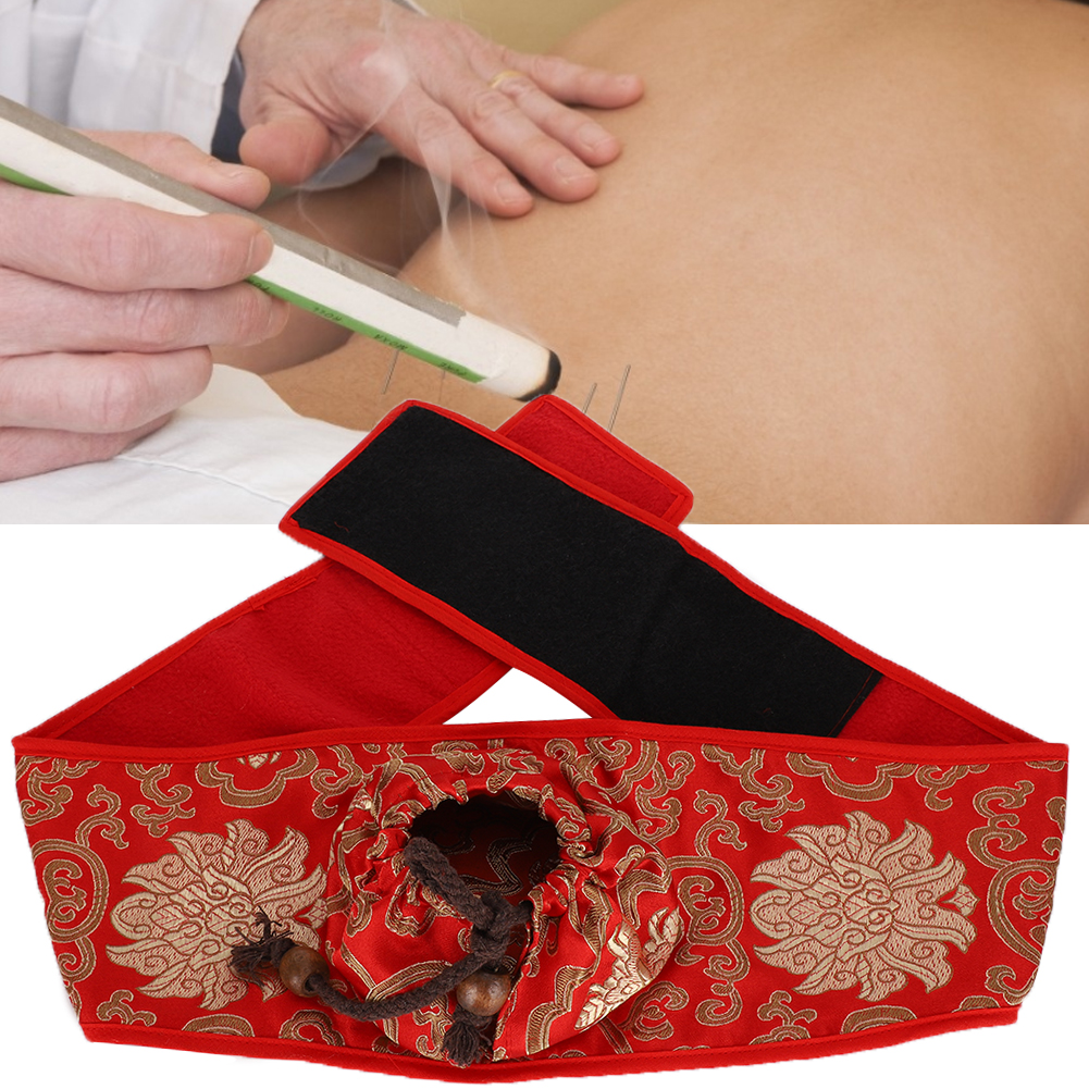 Moxibustionskoffer Für Den Rücken Mit Gürtel Und Hitzebeständiger Abdeckung