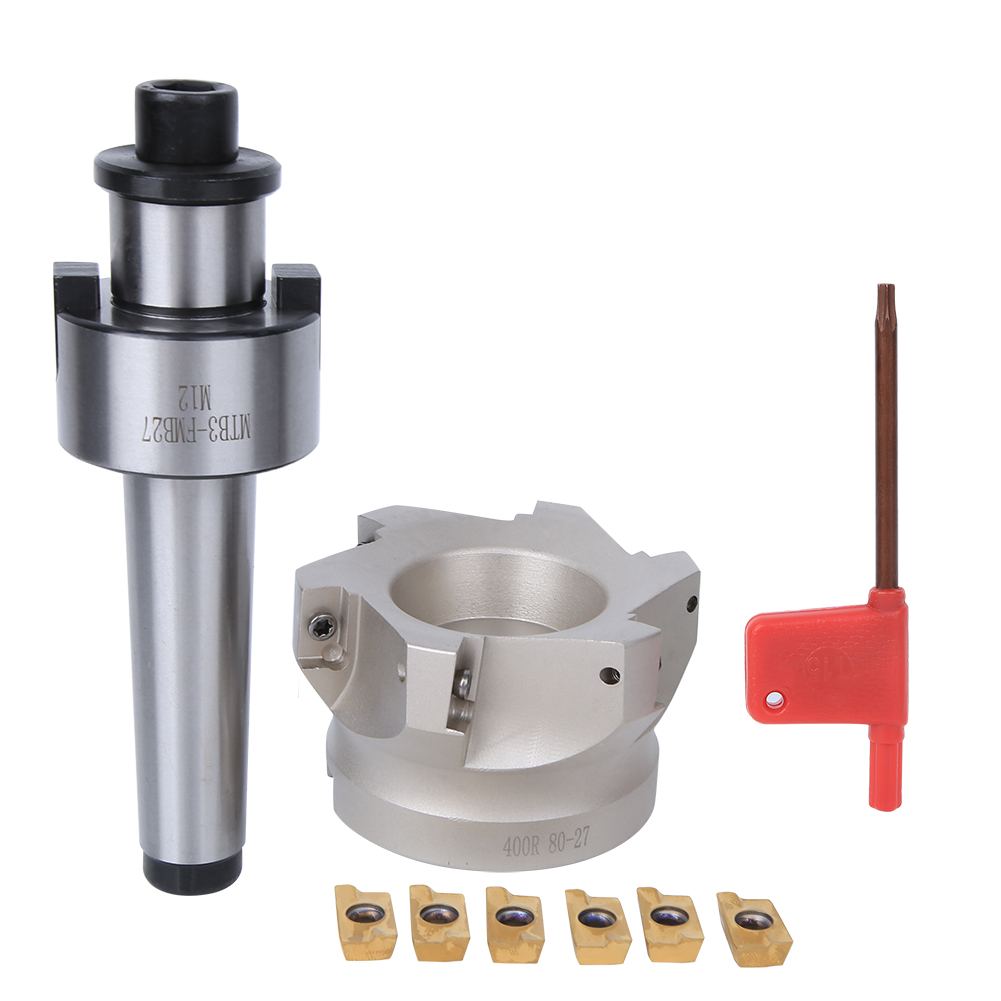 Fmb27 Spannfutter Für Mtb3 Fräser Mit 6 Apmt 1604 Wendeschneidplatten – Präzisionswerkzeughalter