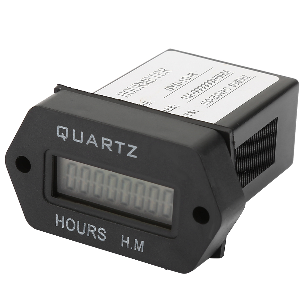 Sys1dr Industrieller Digitaltimer Mit Led-anzeige Und Weitbereichsnetzteil 100–250 V Ac
